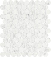 Eterna Bianco 1.25 Honed Penny Round Mosaic | Tile Center