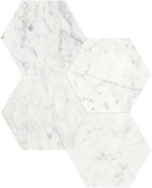 Eterna Bianco 6 Polished Hexagon Mosaic | Tile Center