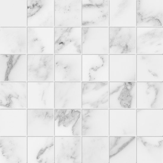 Florence 2X2 Bianco Matte Mosaic | Tile Center