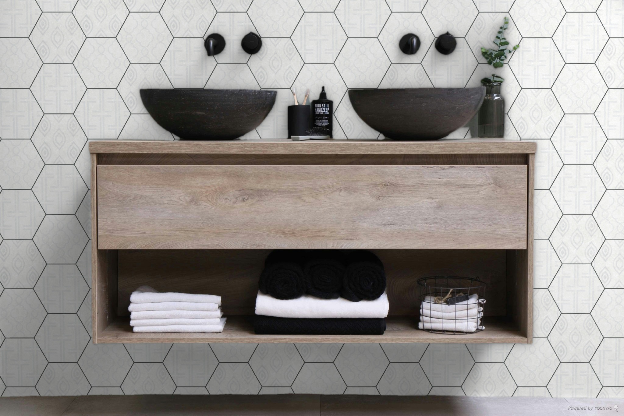Form 5.5X6.3” White Decor* Hexagon | Tile Center