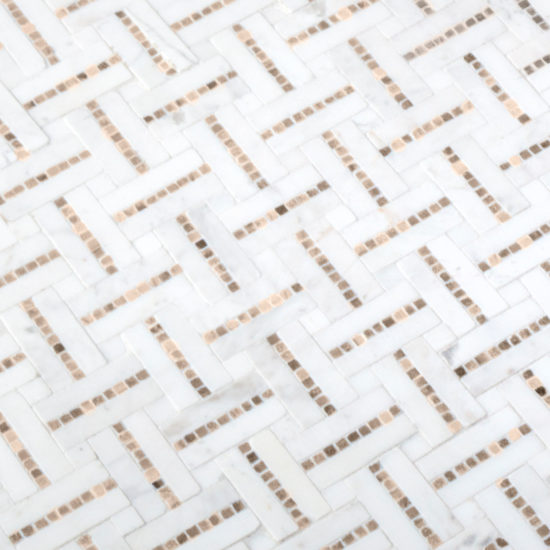 Gazebo Cream Mosaic | Tile Center