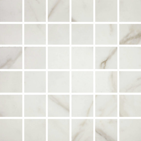 Golden Calacatta Matte 2X2 Mosaic | Tile Center