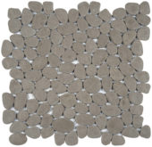 Grey Reconstituted Pebble Interlocking Mosaic | Tile Center