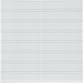 Ice 1.5X6 Stacked Mosaic | Tile Center