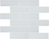 Ice 2X6 Brick Mosaic | Tile Center