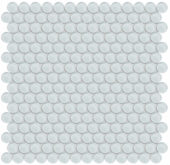 Ice Penny Round Mosaic | Tile Center