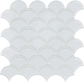 Ice Scallop Mosaic | Tile Center