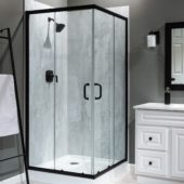 Iced Pewter Shower Wall Kit 36x60x78 | Tile Center