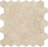 Impero Reale 2 Polished Hexagon Mosaic | Tile Center