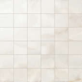 Intrigue Ivory Matte 2x2 Mosaic | Tile Center