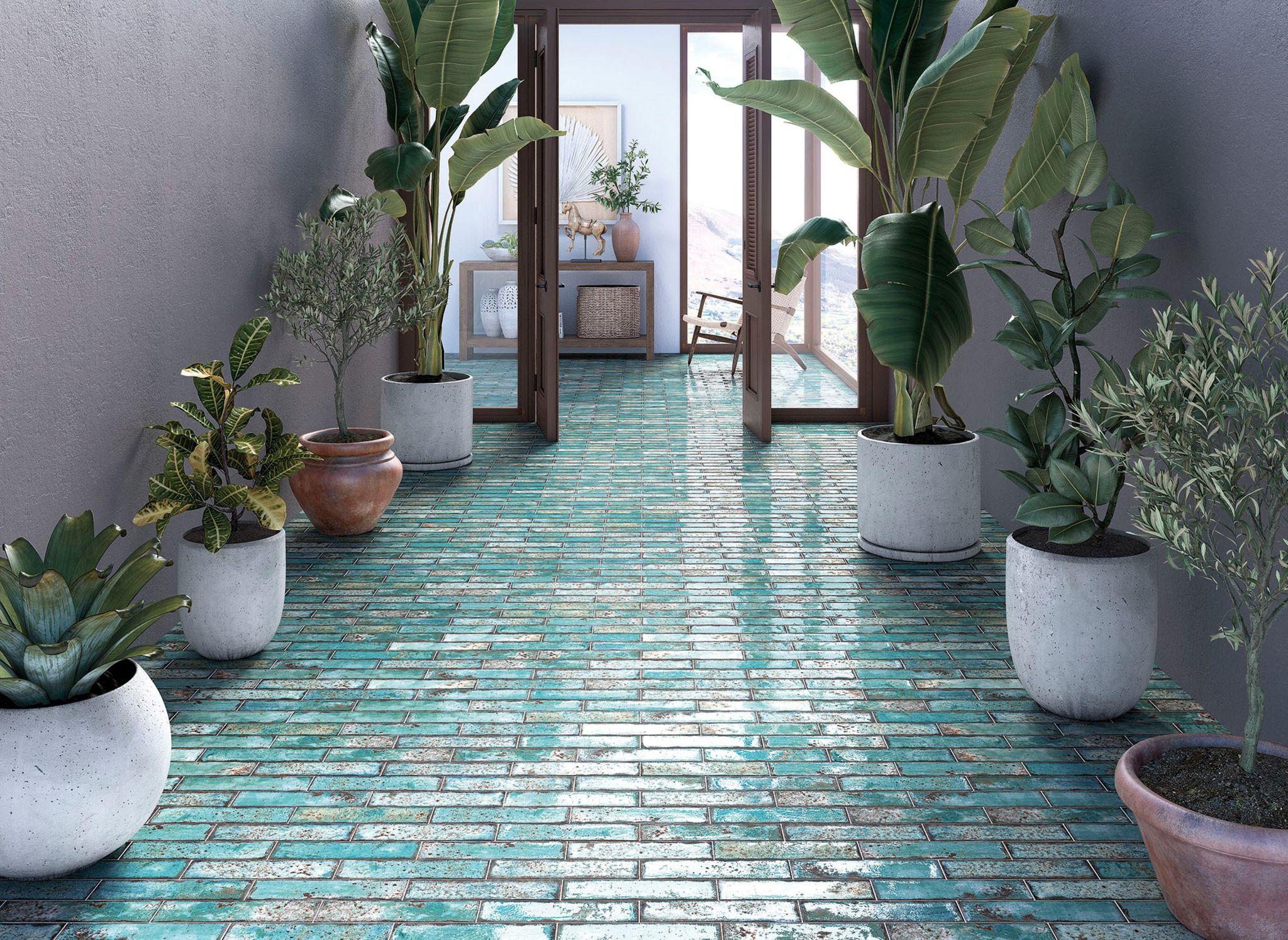 Jamaica Teal 3x11 | Tile Center