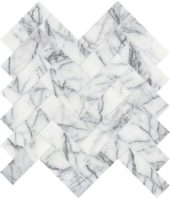 Lilac Volta 1.25x4 Herringbone Mosaic | Tile Center
