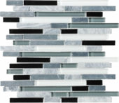 Linear Midnight Mosaic | Tile Center