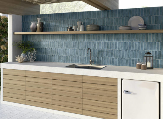Lisbon 2x6" Blue | Tile Center
