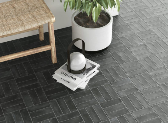 Lisbon 2x6" Graphite | Tile Center