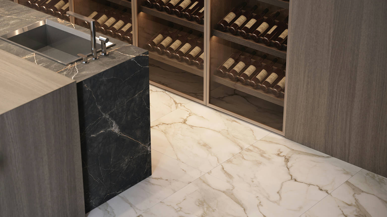 Luxury Amalfi Calacatta 32x32 3 | Tile Center