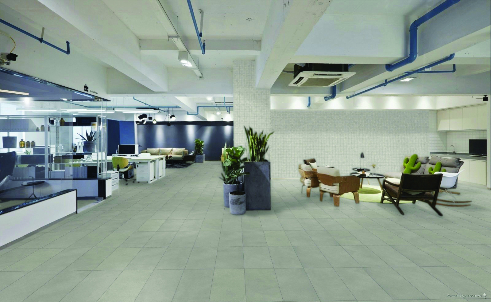 Madison 12x24 & 2x2 Stone Matte | Tile Center