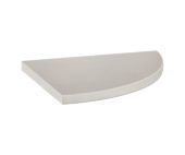 Marmiline Ash 9x9 Corner Shelf | Tile Center