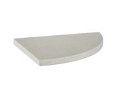 Marmiline Fog 9x9 Corner Shelf | Tile Center