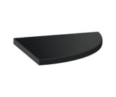 Marmiline Midnight 9x9 Corner Shelf | Tile Center