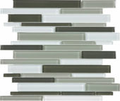 Mineral Blend Random Strip Mosaic | Tile Center