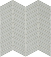 Mist Chevron Mosaic | Tile Center