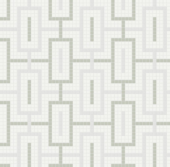 Morning Blend Matte Chain Pattern Mosaic | Tile Center