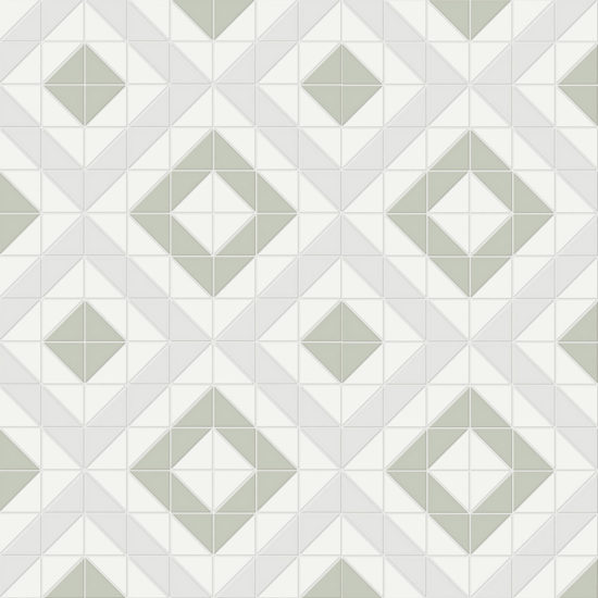 Morning Blend Matte Cubic Pattern Mosaic | Tile Center