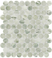 Moscato Argento 1.25 Penny Round Mosaic | Tile Center