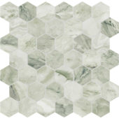 Moscato Argento 2 Hexagon Mosaic | Tile Center