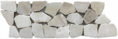 Onyx White Opus Mosaic Interlocking Border | Tile Center