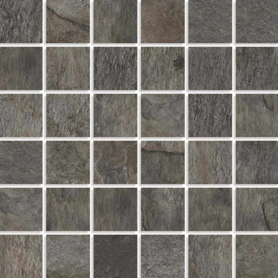 Pokhara Pizarra 2X2 Mosaic | Tile Center