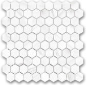 Polished 1" Devotion Hex Mosaic | Tile Center