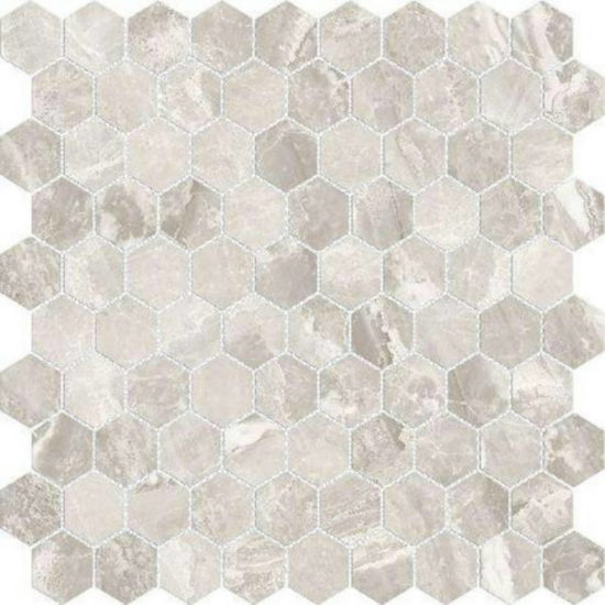 Polished 1" Inspiration Hex Mosaic