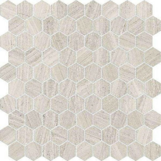 Polished 1" Passion Hex Mosaic | Tile Center