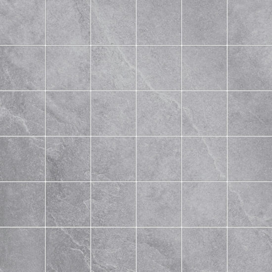 Ravello Light Grey 2X2 Mosaic | Tile Center