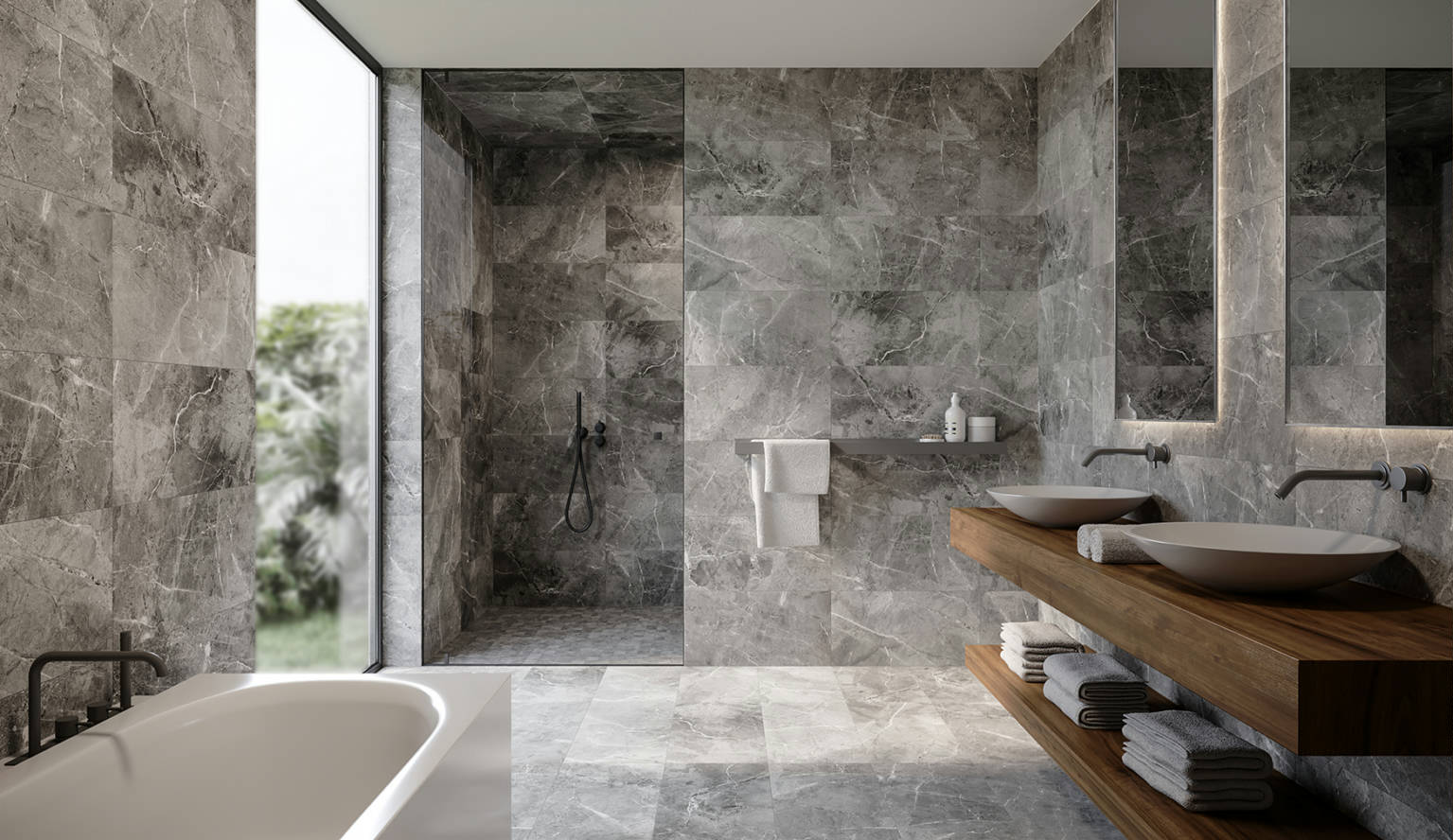 Regency Carbon Matte 12x24 | Tile Center