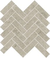 Ritz Gray 1.25x4 Herringbone Mosaic | Tile Center