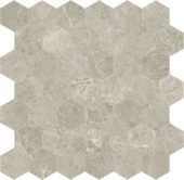 Ritz Gray 2 Hexagon Mosaic | Tile Center