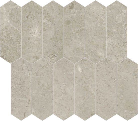 Ritz Gray 2×6 Picket Mosaic