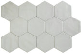 Ronda 5.5X6.3” Pearl Hexagon | Tile Center
