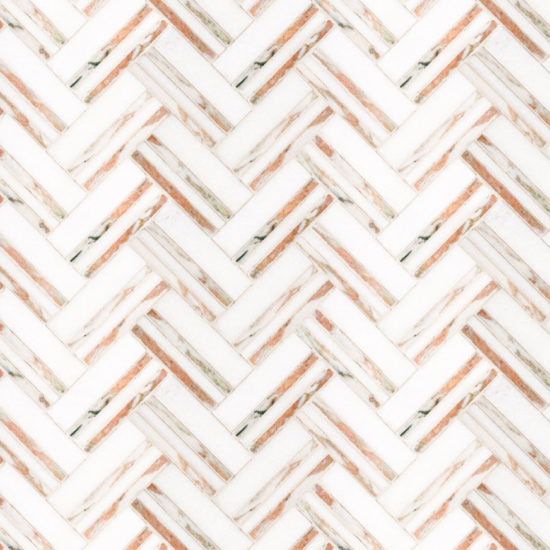 Rosey Weave Mosaic | Tile Center