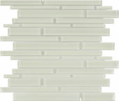 Sand Random Strip Mosaic | Tile Center