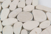Serenity Ivory Flat Pebble | Tile Center