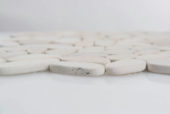 Serenity Ivory Flat Pebble | Tile Center
