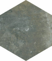 Seville 5.5X6.3” Black Hexagon | Tile Center