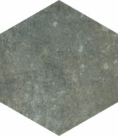 Seville 5.5X6.3” Black Hexagon | Tile Center