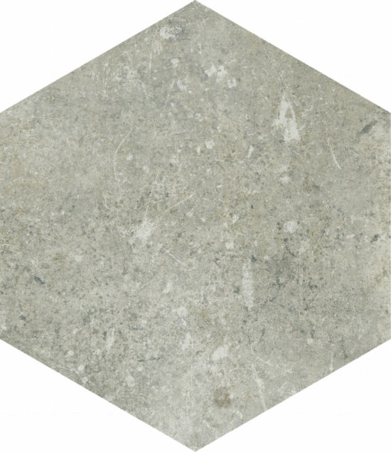 Seville 5.5X6.3” Grey Hexagon | Tile Center