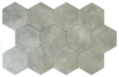 Seville 5.5X6.3” Grey Hexagon | Tile Center