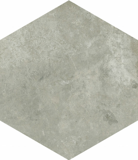 Seville 5.5X6.3” Grey Hexagon | Tile Center